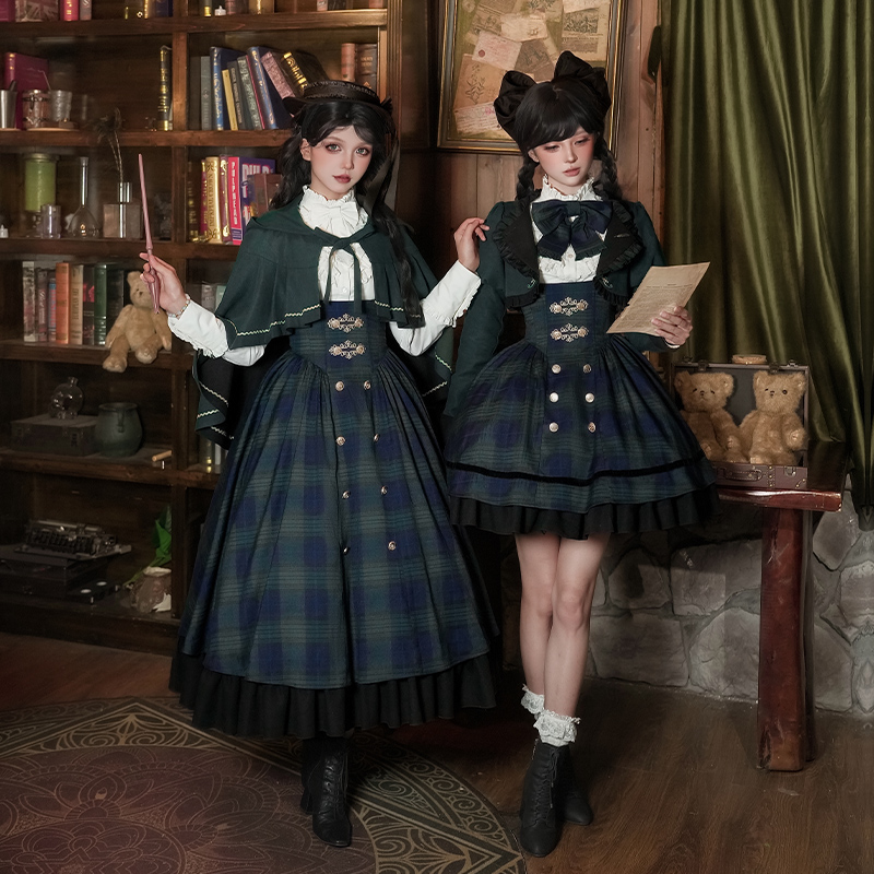 来信与诗·柏林手信｜WP原创副牌学院风托胸衬衫外套双子秋lolita