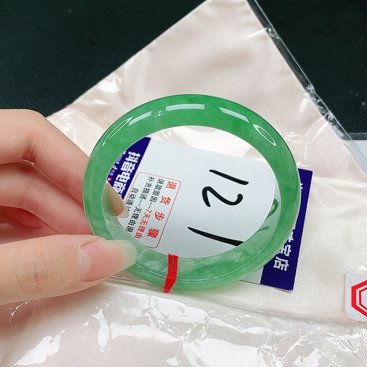 未镶嵌手镯翡翠不****浪翡翠手镯