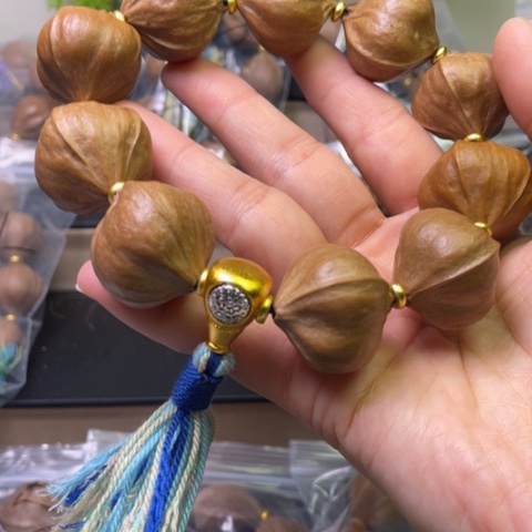 橄榄核手串/手链2.7四花400