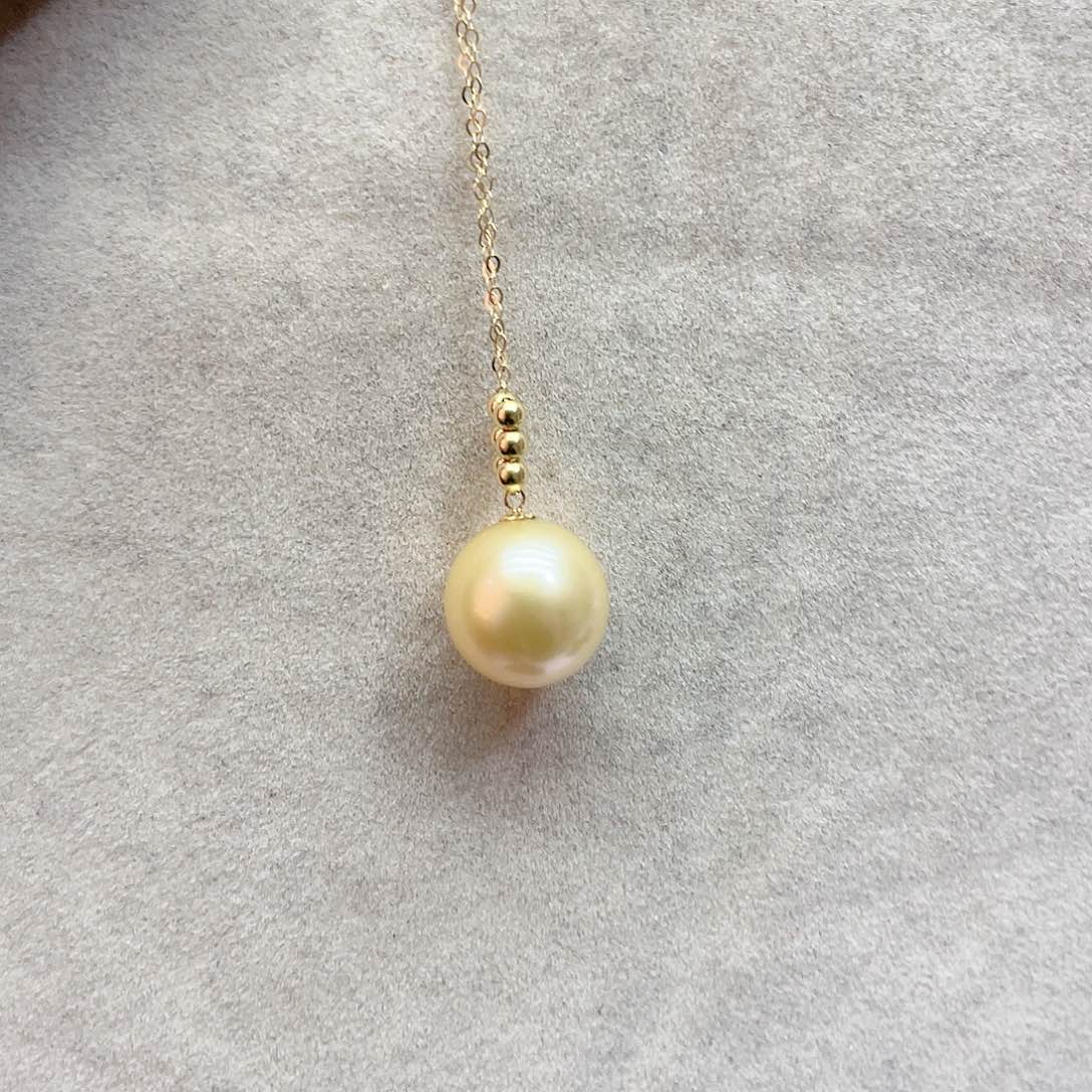 海水珍珠颈饰18K金镶嵌