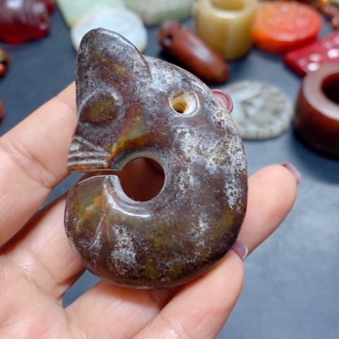 紫金钵盂菩提吊坠