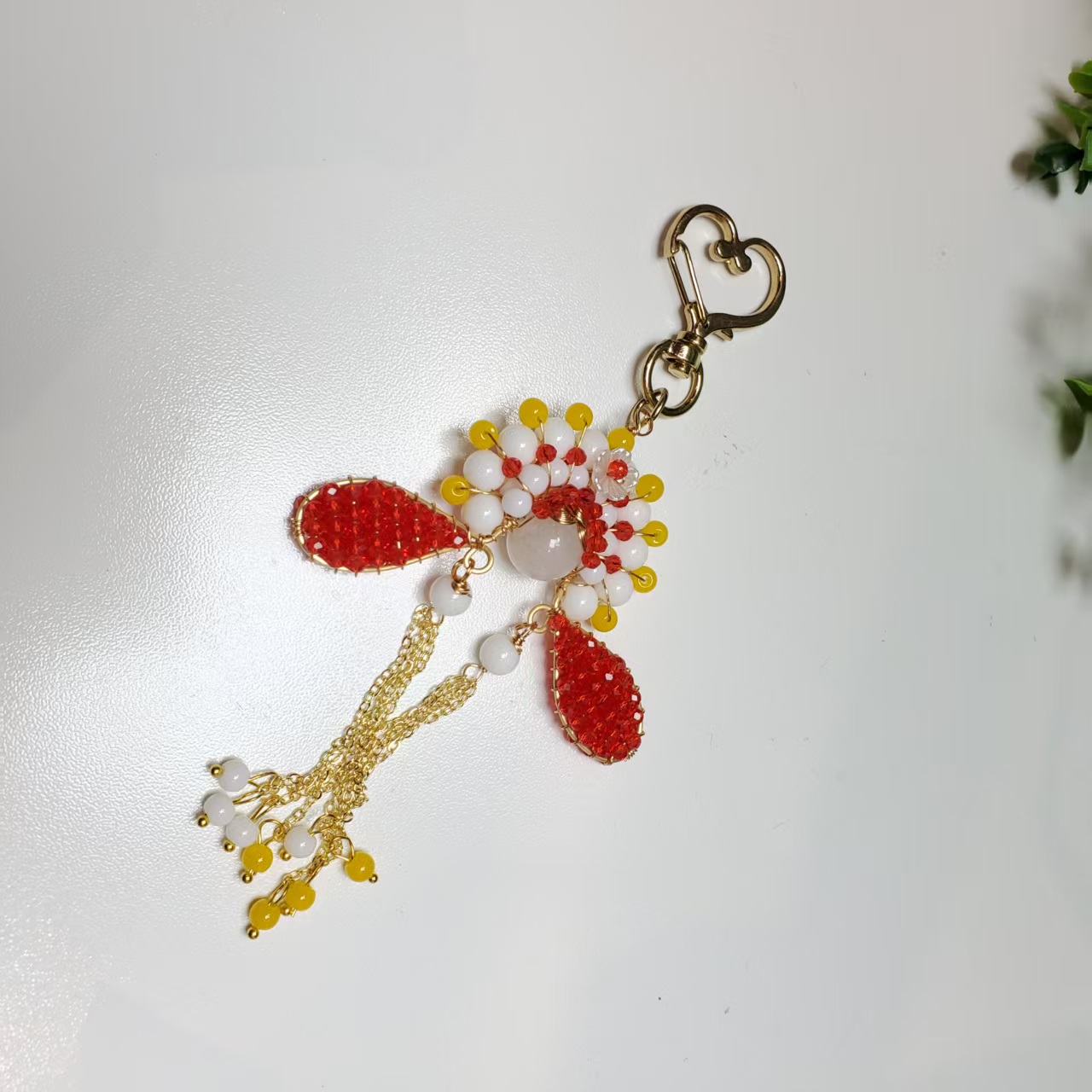 P122【赵小姐】时尚白玛瑙挂件