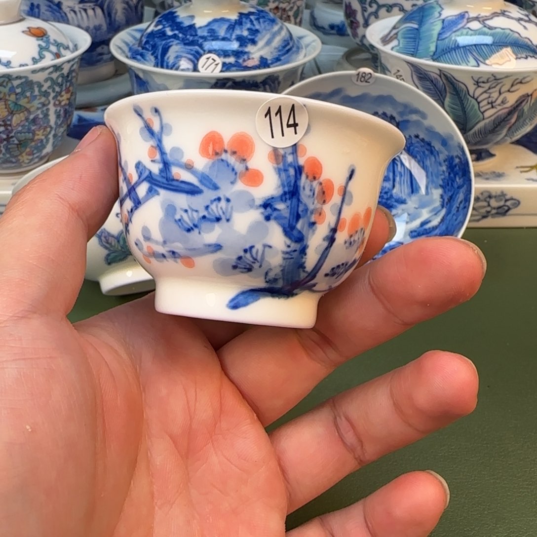 彦祖纯手工手绘茶具114