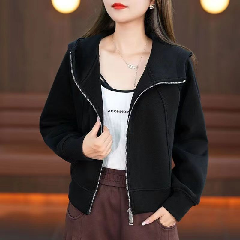 宽松型女装高级感秋季复合小香风外套女秋季2024今年流行新款小个