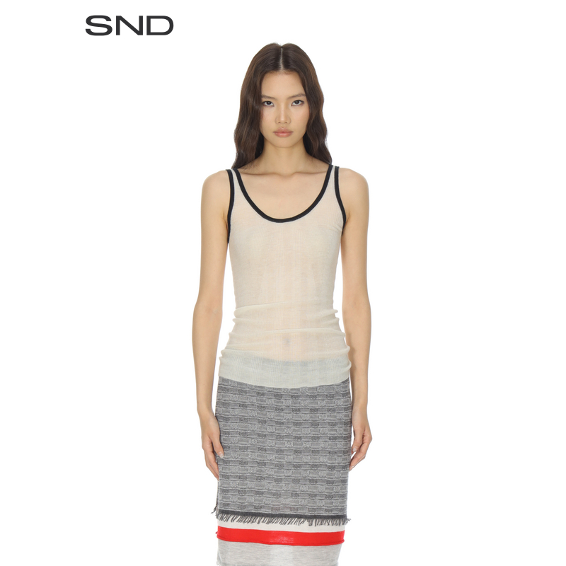 【CUDDLEUP 设计师品牌】SND PS26 复古背心