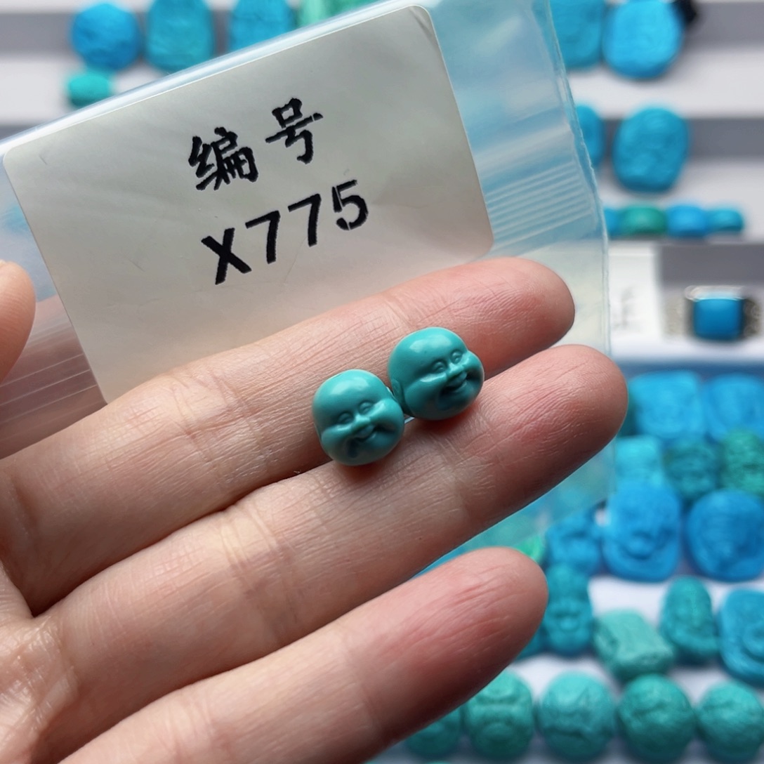 绿松石珠宝奇石未镶嵌