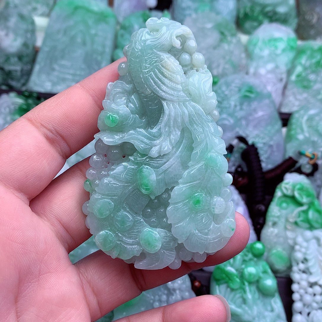 翡翠吊坠(不含链)未镶嵌