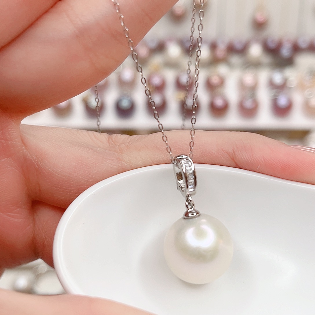 合金吊坠(赠链)淡水珍珠