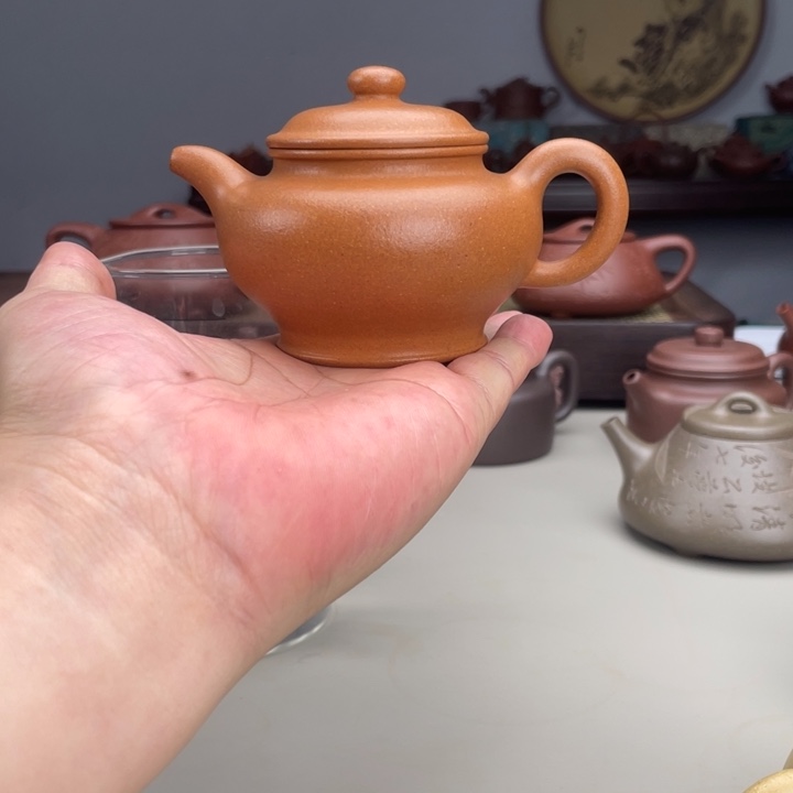 紫砂茶壶夜*人宜兴紫砂壶工艺品