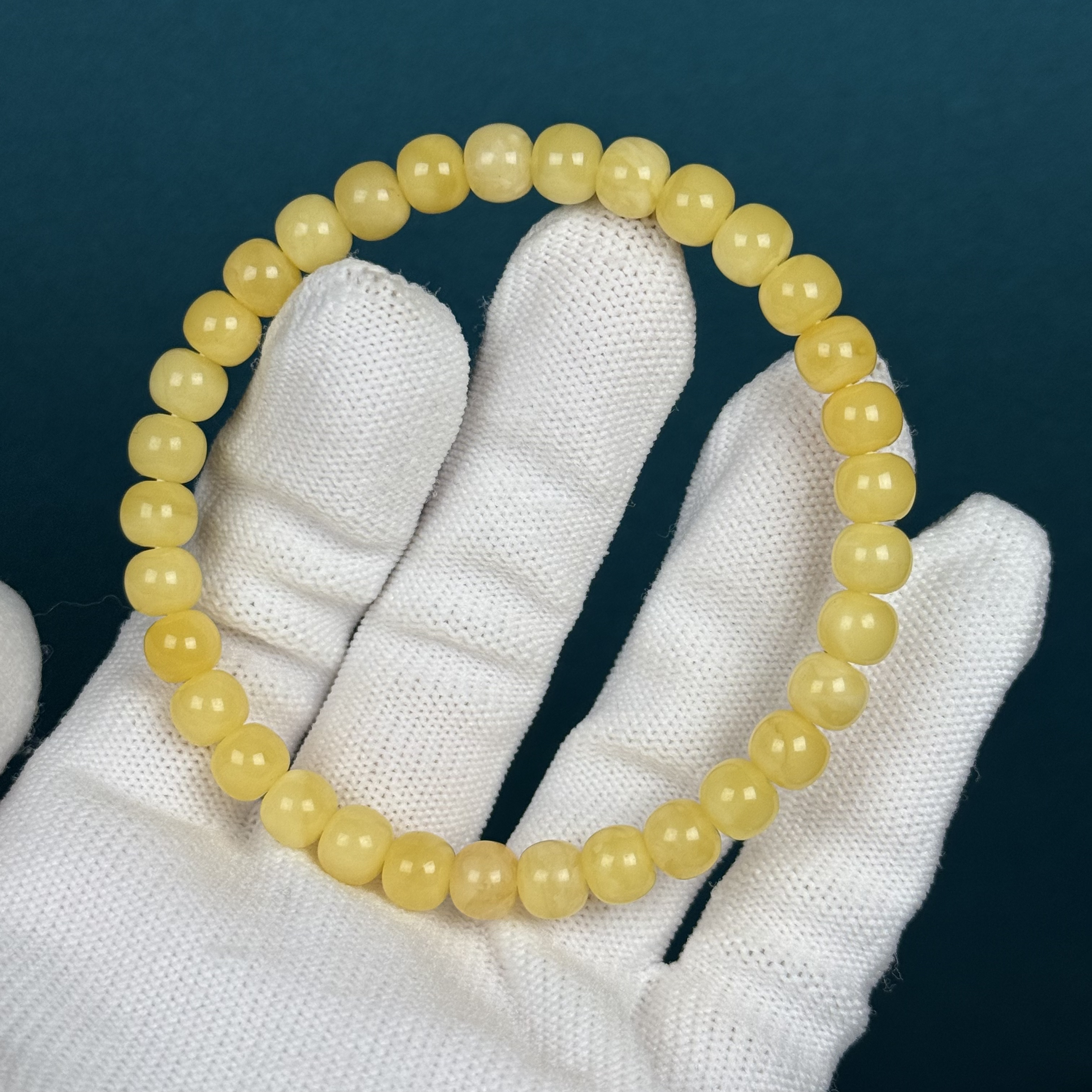 C1798天然原矿蜜蜡 单圈6.8*5.7mm 支持复检 假一罚十