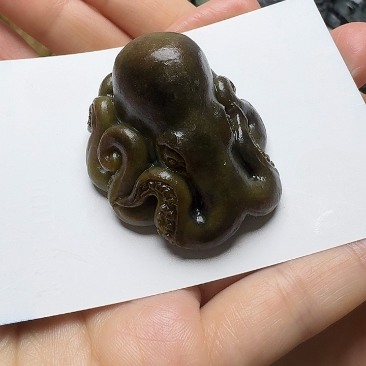 林***~定制翡翠未镶嵌毛货