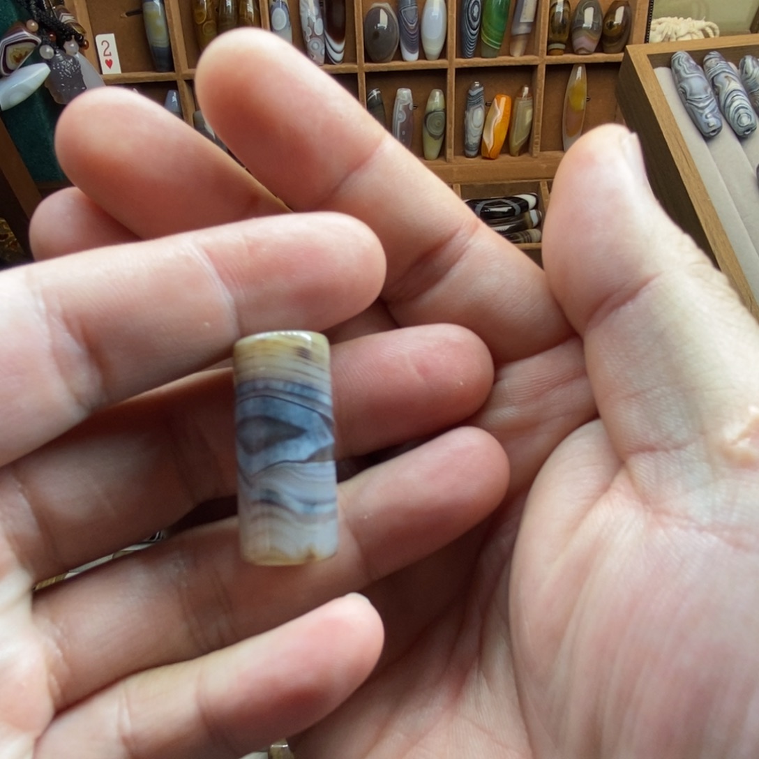 s***i玛瑙/玉髓合金颈饰