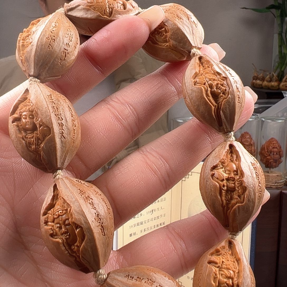 橄榄核手串/手链橄榄核雕橄榄核