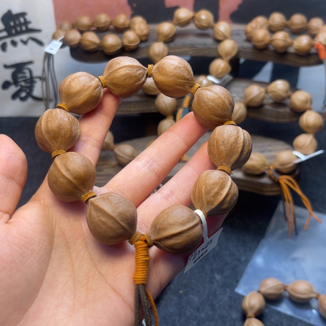 _***.手串/手链橄榄核21.25梅林铁核