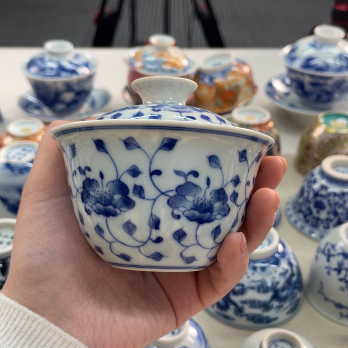 【闪购商品】开***子陶瓷艺术陶瓷茶具