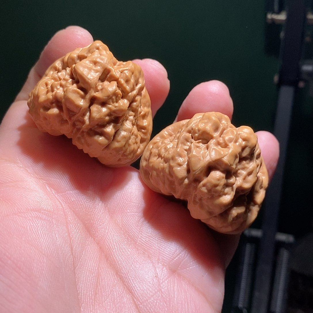 把件文玩核桃43肚蛤蟆头