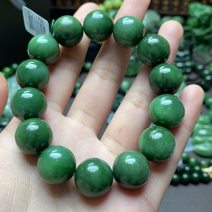 和田玉手串未镶嵌