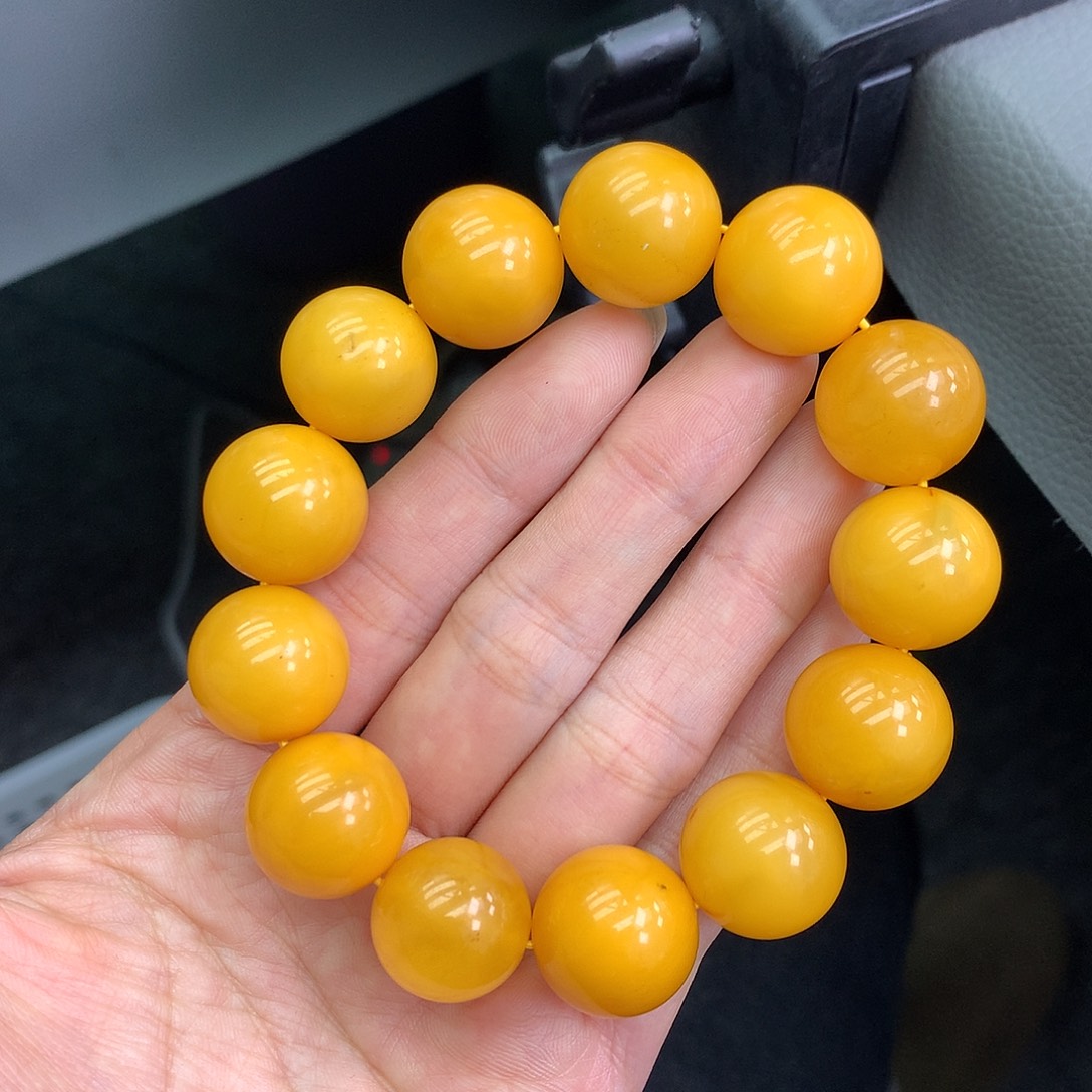 琥珀未镶嵌珠宝奇石16mm➕