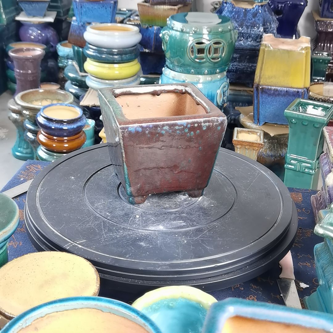 内口12深11石湾花盆默认微瑕