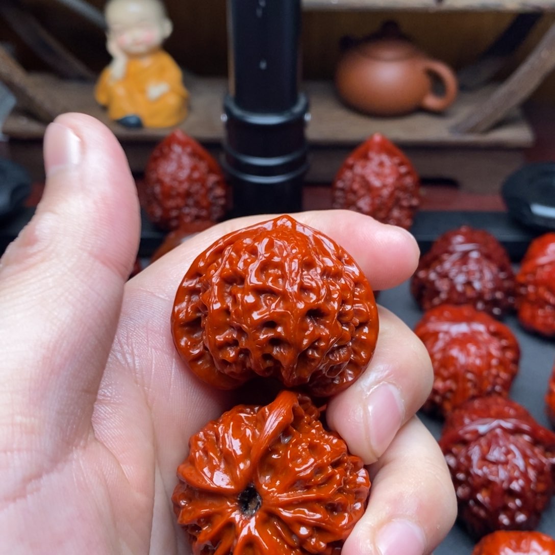 吊坠文玩核桃悟*39宫灯