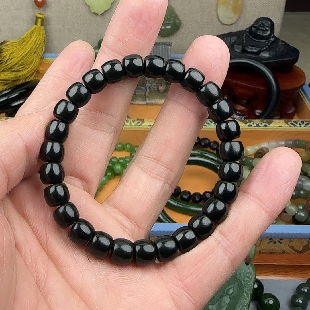 和田玉未镶嵌颈饰卡8