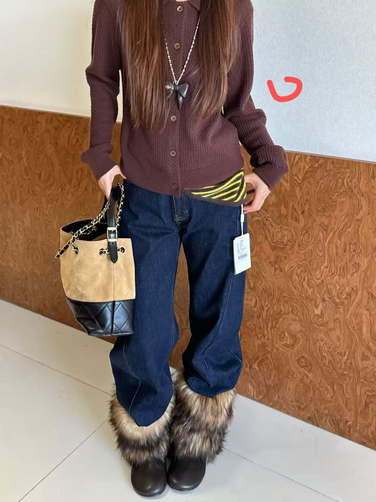 ANMMIRO（艾米洛）镂空羊绒开衫