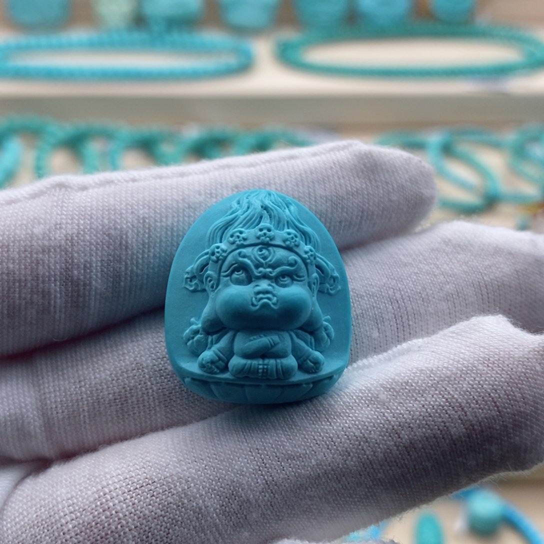 绿松石珠宝奇石未镶嵌