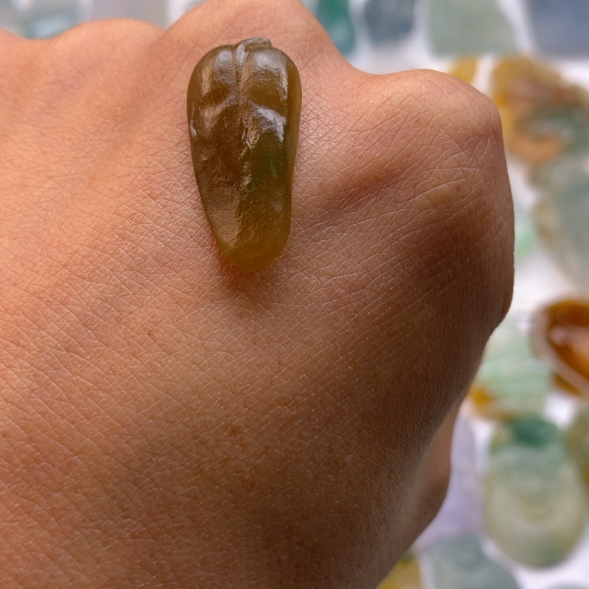 【闪购商品】定制翡翠未镶嵌叶子