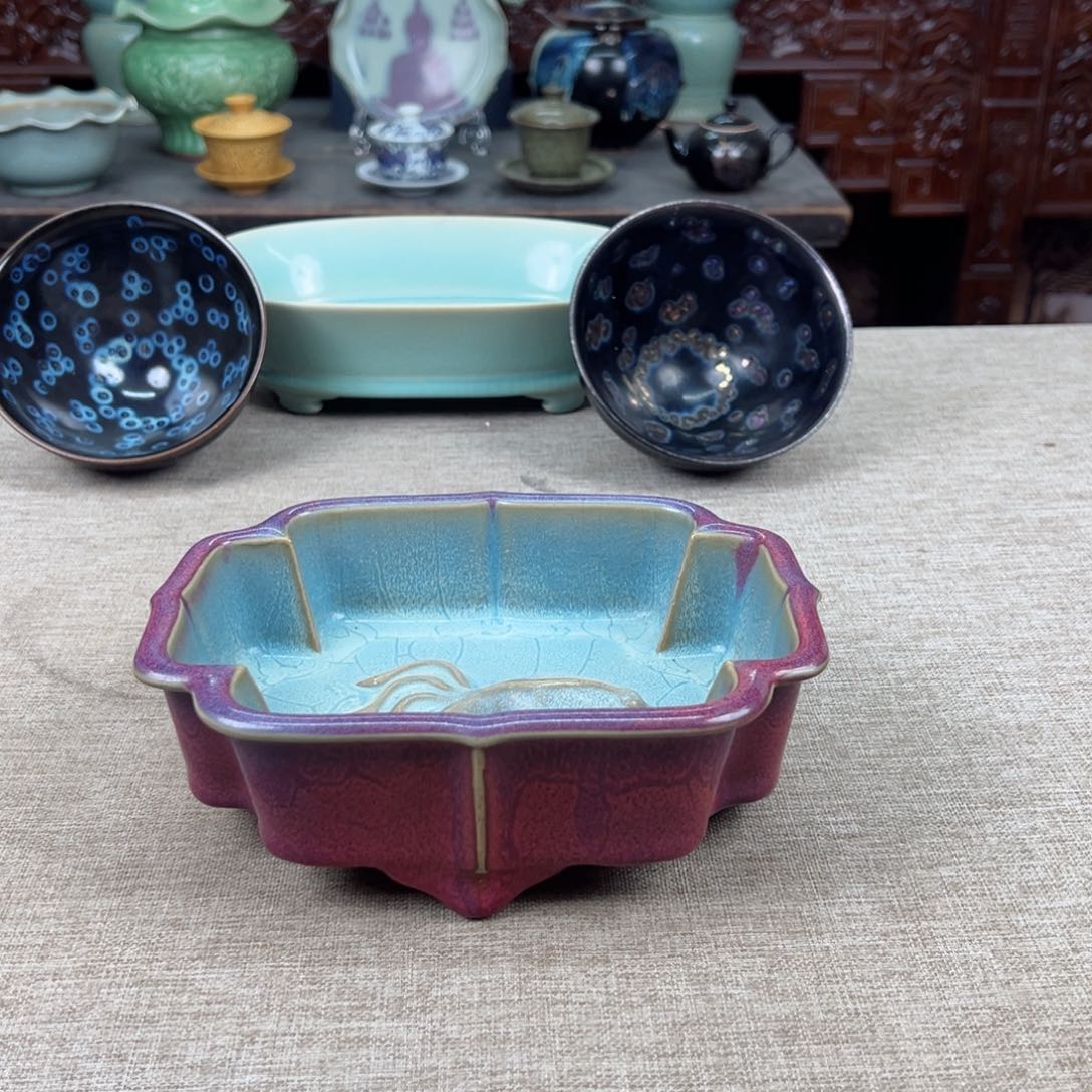 瓷片陶瓷艺术瓷器摆件