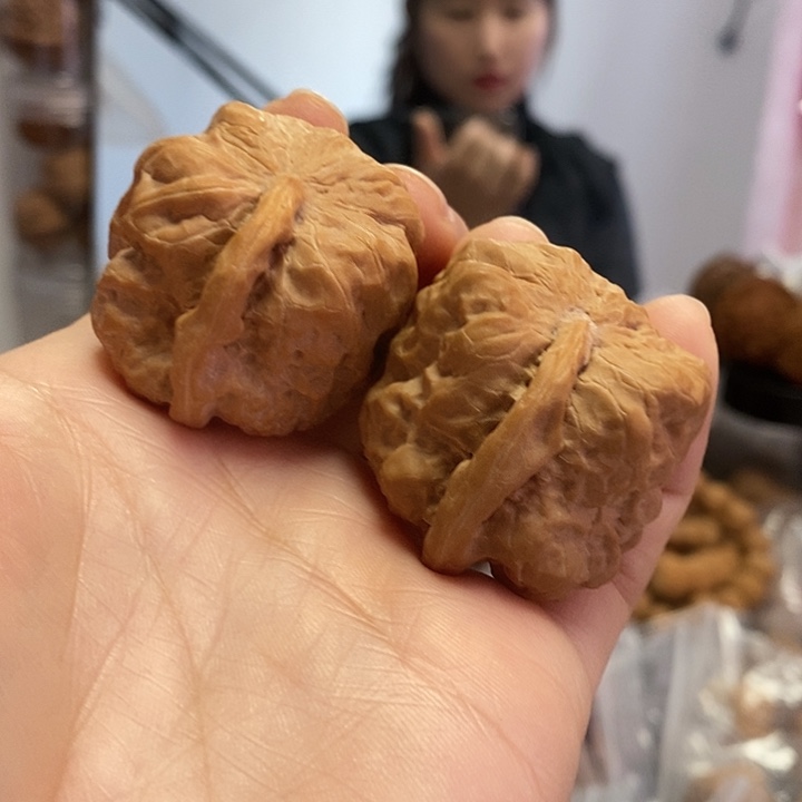 辞****文玩核桃把件34.5一帆风顺