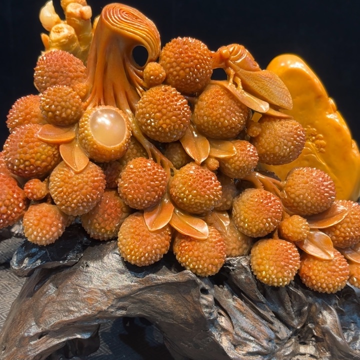 寿山石金寿山石摆件