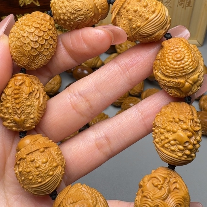 橄榄核手串/手链金蟾手串