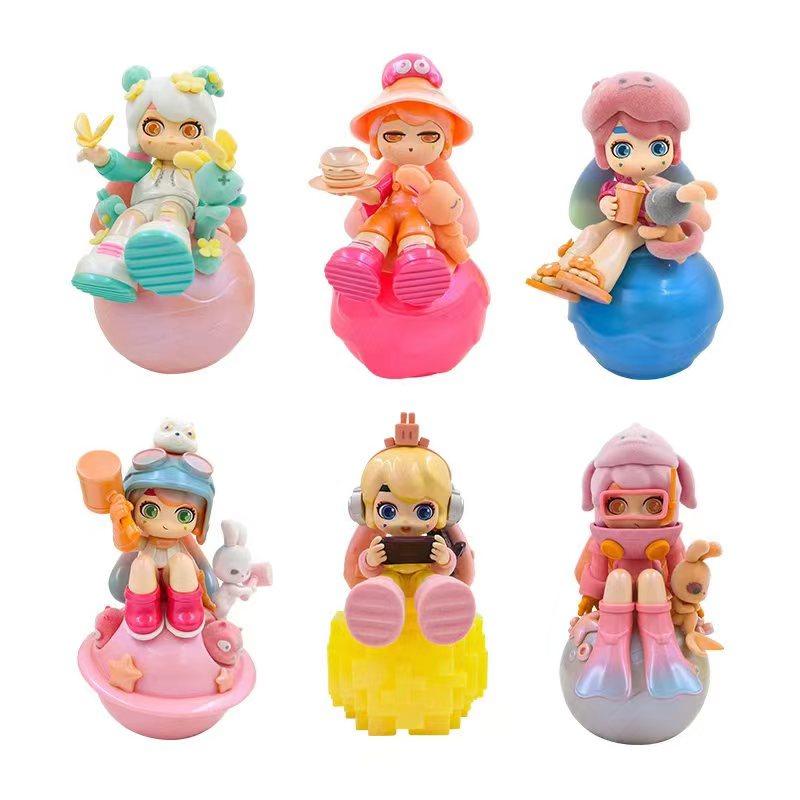 妮亚NIA新款七星兔系列摆件潮玩大体手办玩具可爱礼物