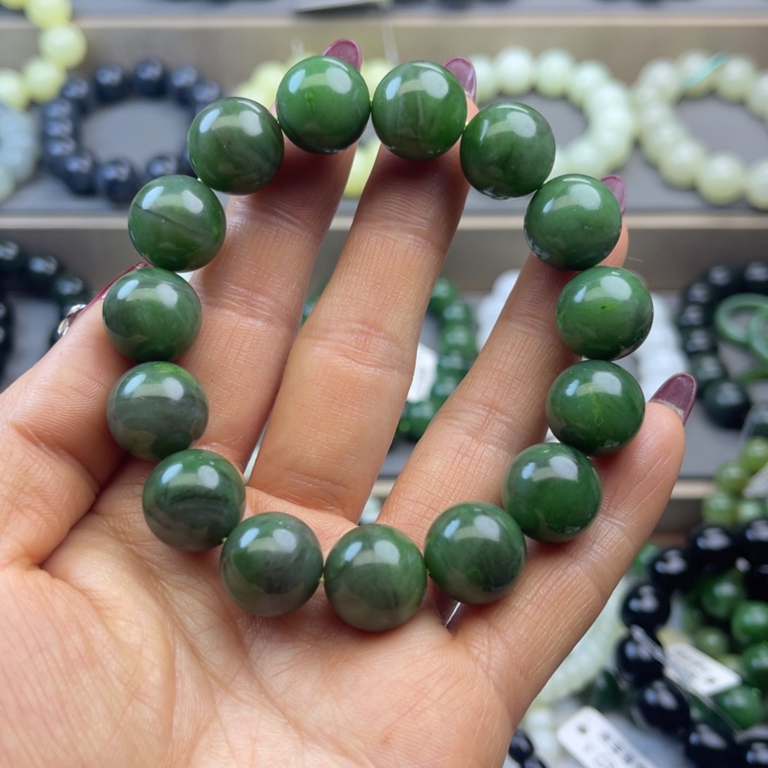 和田玉手链未镶嵌