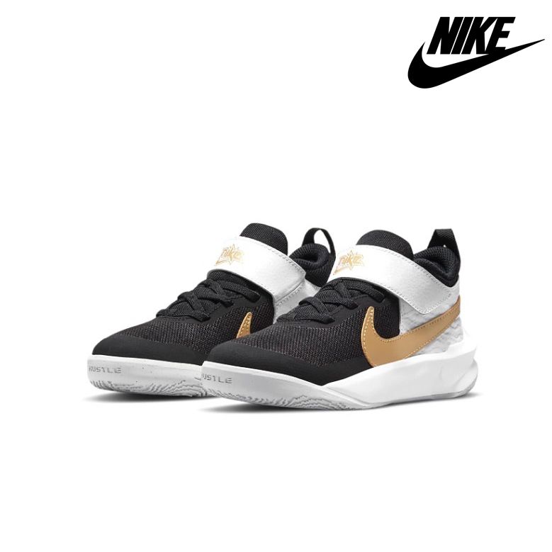 正品耐克NIKE Team Hustle四季款篮球运动鞋防滑耐磨CW6736-002