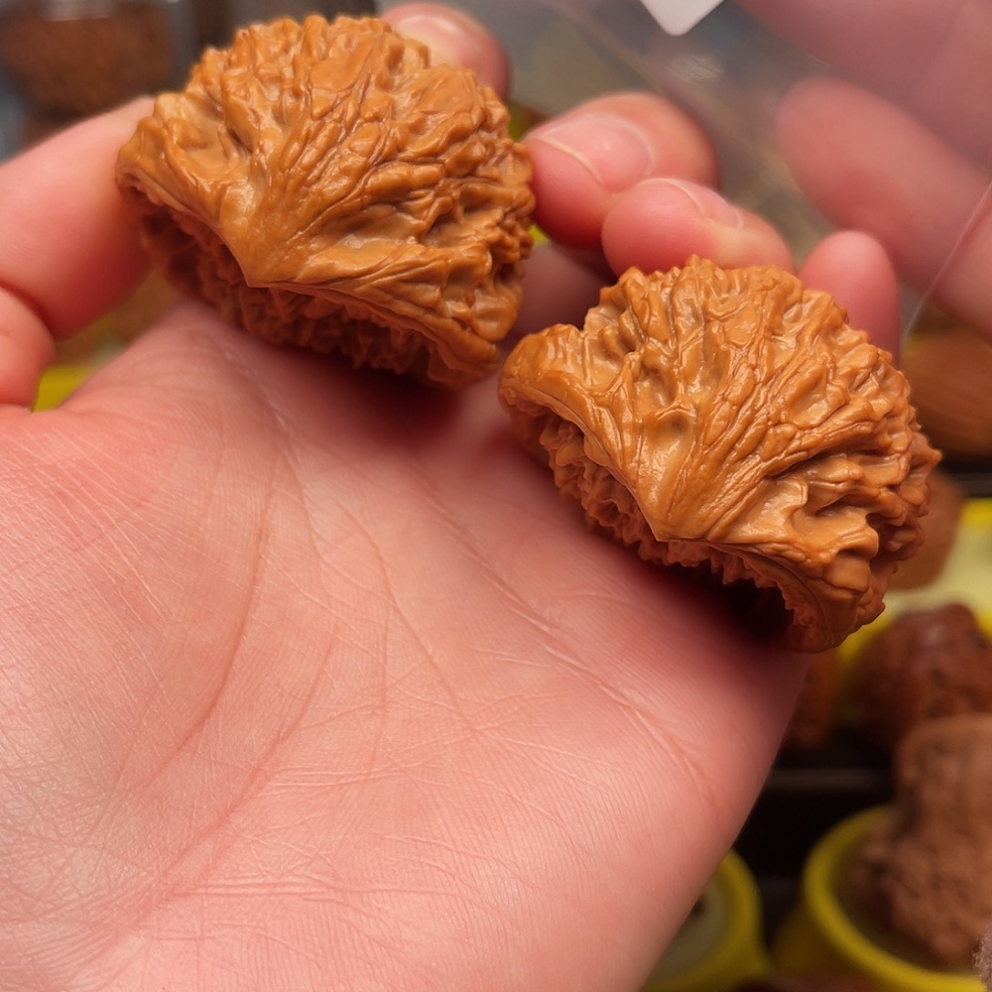 钢***哥文玩核桃吊坠蛇头