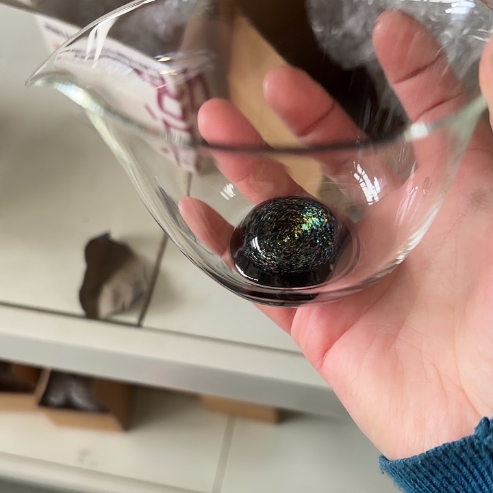 玻璃手工艺品玻璃茶器天剑黑星空