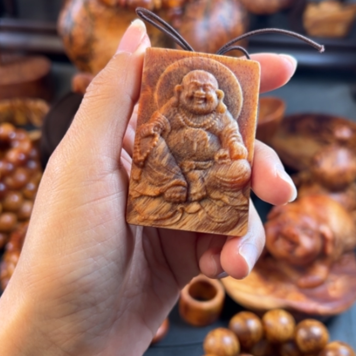 【闪购商品】松木（琥珀木）把件有瑕疵不退货