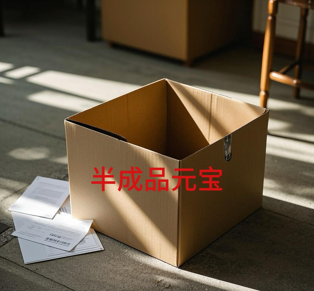 【直播专享】半成品元宝10*13 1000个