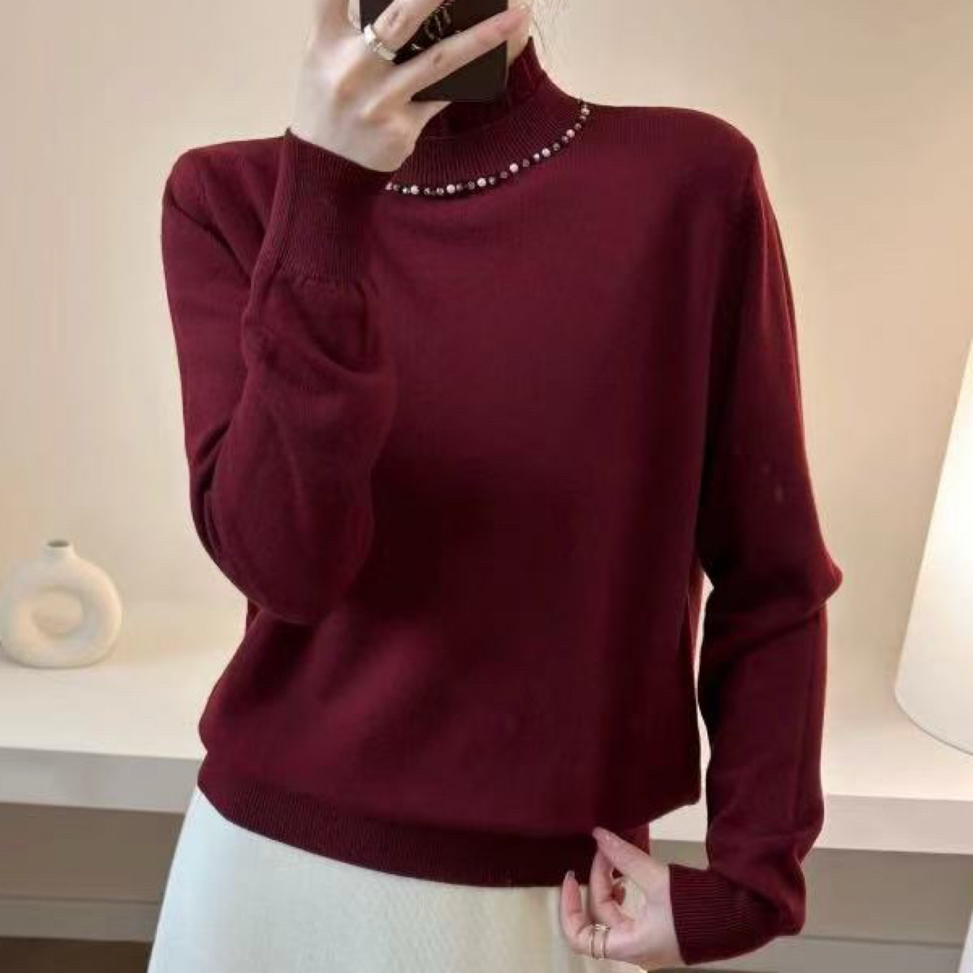 2025年新款韩版夏款百搭气质简单时尚针织衫