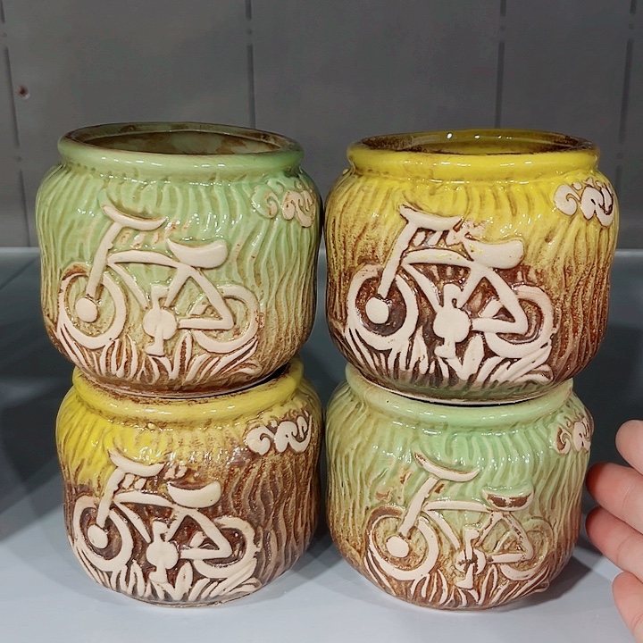 多肉陶瓷花盆满10元包邮