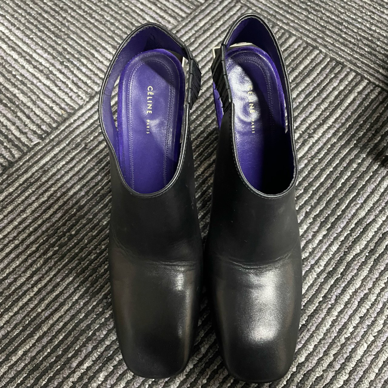 95新 Celine/思琳 c王菲同款秀款绝版鞋 36码 98新