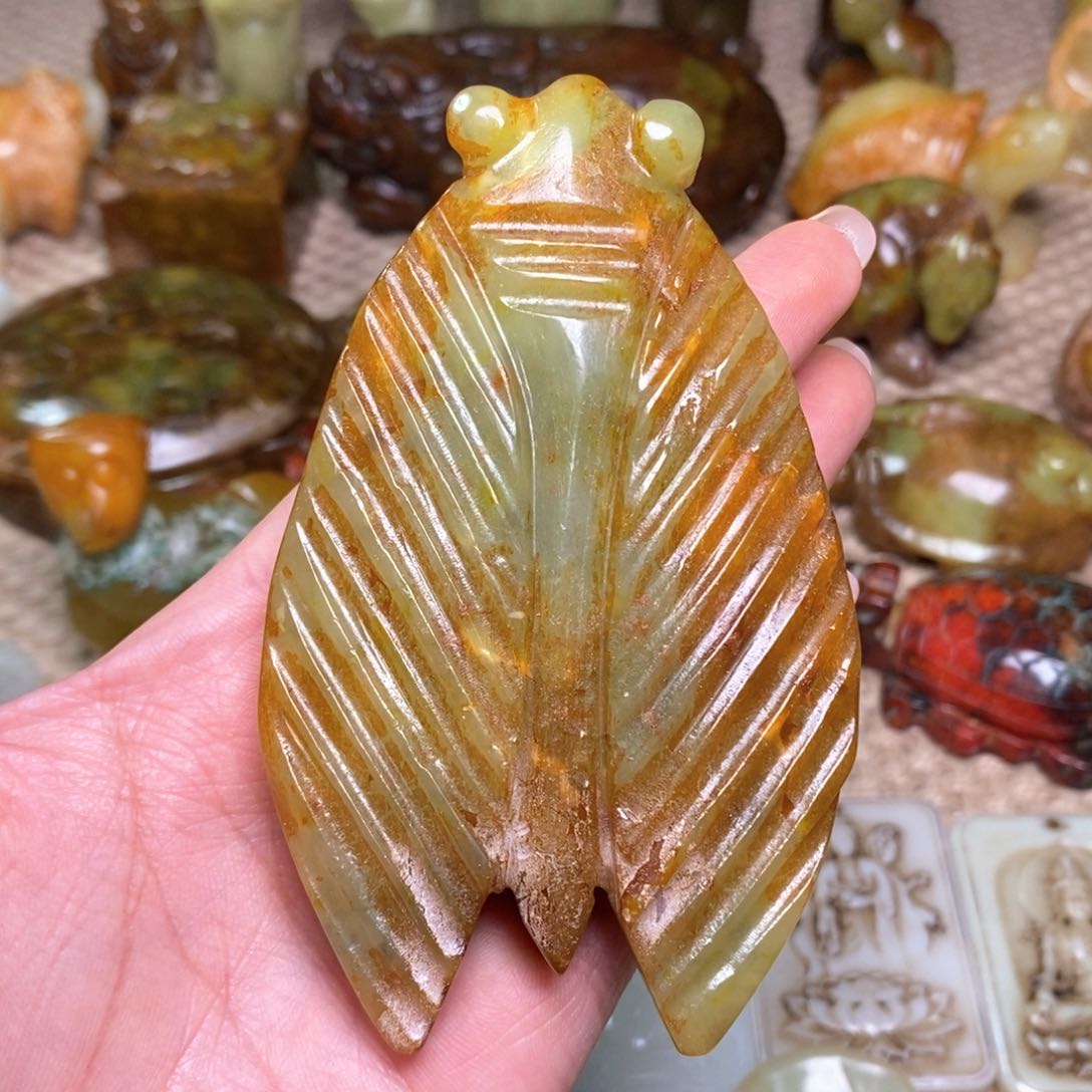 白玉菩提吊坠白玉菩提白玉菩提摆件