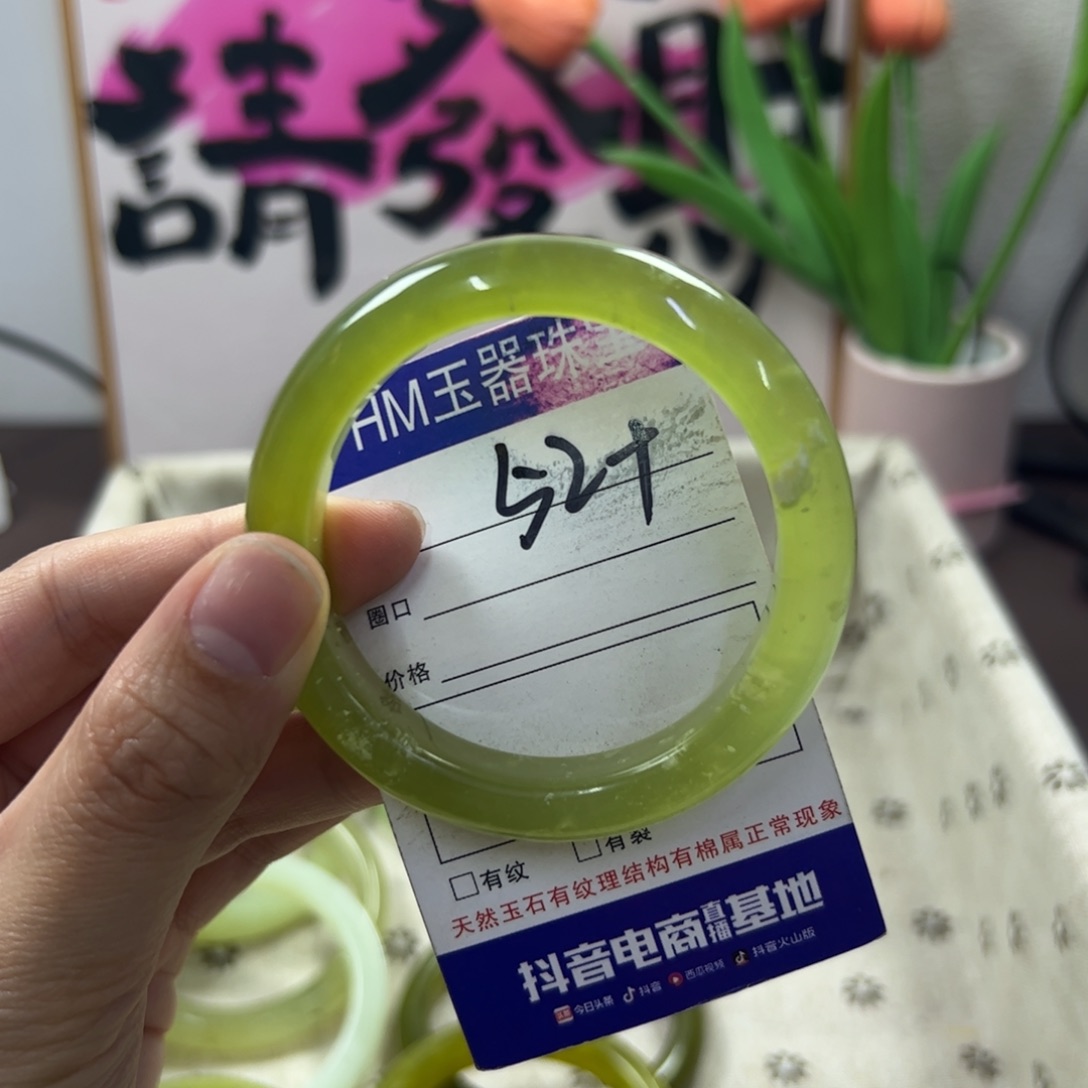 蛇纹石玉手镯未镶嵌111