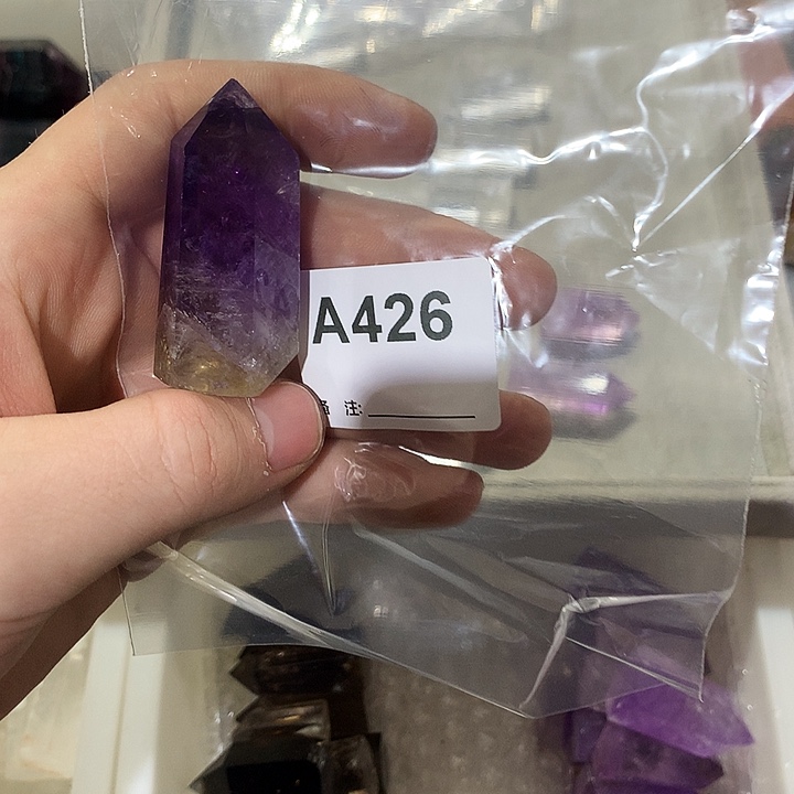 飞***天水晶珠宝半成品未镶嵌A426