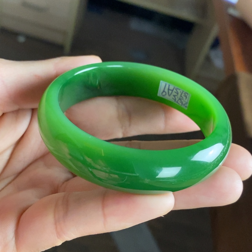 【闪购商品】未镶嵌手镯和田玉（碧玉）