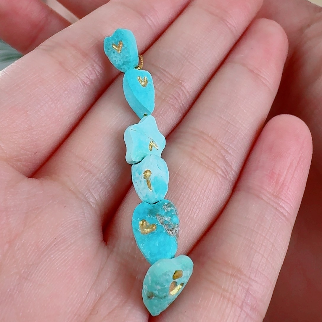 绿松石珠宝奇石未镶嵌