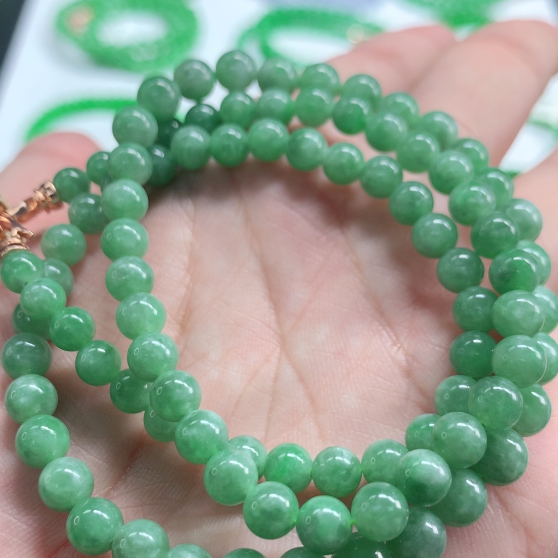 未镶嵌手链翡翠翡翠