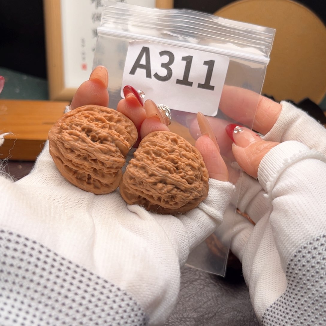 文玩核桃把件37密纹a 311