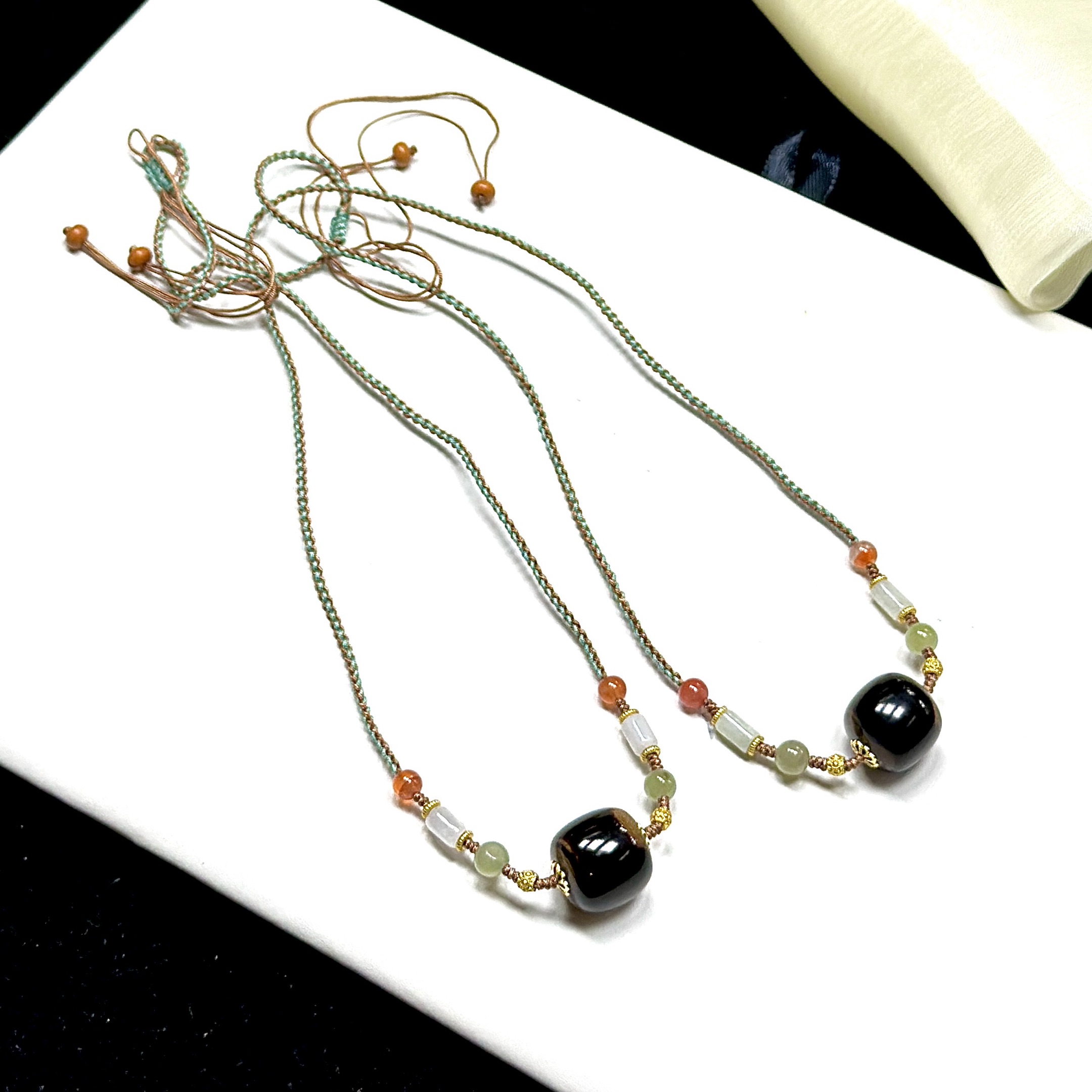 【MYF】柳柳项链-约16x15mm（多样性发其一）